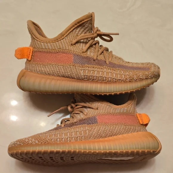 Adidas Yeezy Boost 350 V2 Infant 'Clay' 9K - Picture 2 of 6